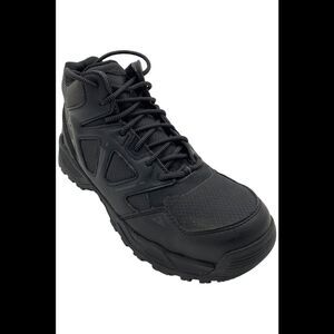ACE Men's Defender Mid NCT Work Boots Shoes For Crews Black - Medium